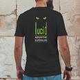 Lucid Absinthe T-Shirt Mens Back Print T-shirt Funny Gifts