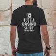 Lucky Casino Shirt Do Not Wash Mens Back Print T-shirt Funny Gifts