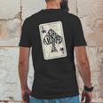 We Are All Mad Here Ace Of Spades Mens Back Print T-shirt Funny Gifts