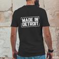 Made In Detroit Mens Back Print T-shirt Funny Gifts