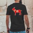 Mahomes Goat Mens Back Print T-shirt Funny Gifts