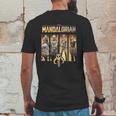 The Mandalorian Character Panel Mens Back Print T-shirt Funny Gifts