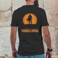 The Mandalorian Concept Mens Back Print T-shirt Funny Gifts