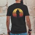 Mandalorian Retro Mens Back Print T-shirt Funny Gifts