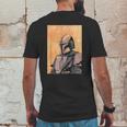 The Mandalorian Vintage Poster Mens Back Print T-shirt Funny Gifts