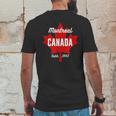 Maple Leaf Canada Flag Eh Montreal Canada Mens Back Print T-shirt Funny Gifts