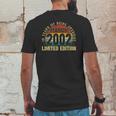 March 2002 Limited Edition 19Th Birthday 19 Years Old Gifts Mens Back Print T-shirt Funny Gifts