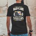 I May Live In Maryland But Steelers Lives In Me Shirt Mens Back Print T-shirt Funny Gifts