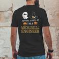 Mechanical Engineer Halloween Mens Back Print T-shirt Funny Gifts