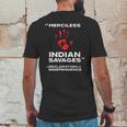 Merciless Indian Savages – Declaration Of Independence Blood Hand Mens Back Print T-shirt Funny Gifts