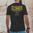 Mesa State College Alumnus Mens Back Print T-shirt Funny Gifts