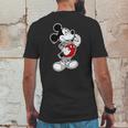 Mickey Mouse Cute Mens Back Print T-shirt Funny Gifts