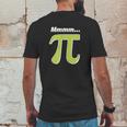 Mmm Pi Funny Pi Day Math Joke Mens Back Print T-shirt Funny Gifts