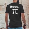 Mmm Pi Symbol Nerd Funny Pi Day Mens Back Print T-shirt Funny Gifts