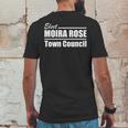 Moira Rose For Town Council Mens Back Print T-shirt Funny Gifts