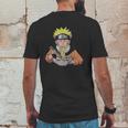 Naruto Uzumaki Ichiraku Ramen Noodles Mens Back Print T-shirt Funny Gifts