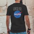 I Need My Space Nasa Shirt Mens Back Print T-shirt Funny Gifts