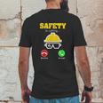 Osha Health Safety Manager And Safety Officer Funny Mens Back Print T-shirt Funny Gifts