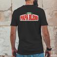 Papa Bless Pizza Funny Meme Prank Logo Mens Back Print T-shirt Funny Gifts