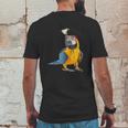 Parrot Of The Caribbean Bird Pirate Halloween Costume Gift Mens Back Print T-shirt Funny Gifts