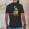 Parrot Of The Caribbean Bird Pirate Halloween Costume Gift Mens Back Print T-shirt Funny Gifts