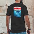 Paws Jaws Rabbit And Carrot Mens Back Print T-shirt Funny Gifts