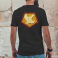 Peacemaker Superhero Emblem Mens Back Print T-shirt Funny Gifts