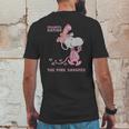 Peanuts Nation The Pink Snooper Mens Back Print T-shirt Funny Gifts