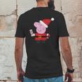 Peppa Pig And White Claw Mens Back Print T-shirt Funny Gifts