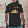 Pharaoh Ankh Pyramids Sphinx Egypt Tut Egyptian Gift Mens Back Print T-shirt Funny Gifts