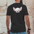 Pinky And The Brain Brain Mens Back Print T-shirt Funny Gifts