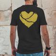 Pittsburgh Steel City Broken Heart Mens Back Print T-shirt Funny Gifts