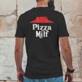 Pizza Milf Mens Back Print T-shirt Funny Gifts