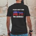 Please Dont Feed The Animals 2020 Mens Back Print T-shirt Funny Gifts