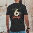 Please Stay 6 Feet Away Social Distancing Mens Back Print T-shirt Funny Gifts