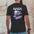 Popfunk Nasa Space Station Mens Back Print T-shirt Funny Gifts