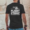 Im The Psychotic Flight Attendant Funny Gift Mens Back Print T-shirt Funny Gifts