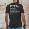 Puppa Definition Fathers Day Gifts Mens Back Print T-shirt Funny Gifts