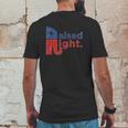 Raised Right Mens Back Print T-shirt Funny Gifts