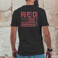 Red Fridays Remember Everyone Deployed American Flag Mens Back Print T-shirt Funny Gifts