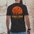 Still I Rise Maya Angelou Mens Back Print T-shirt Funny Gifts