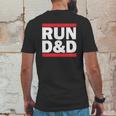 Run Dungeons And Dragons Shirt Mens Back Print T-shirt Funny Gifts