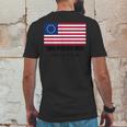 Rush Limbaugh Betsy Ross Flag Mens Back Print T-shirt Funny Gifts