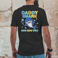 Scary Daddy Shark Doo Doo Doo Dad Birthday Gifts Mens Back Print T-shirt Funny Gifts