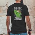 Sesame Street Oscar The Grouch Go Away Mens Back Print T-shirt Funny Gifts