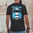 Shelby Gt500 S197 Grabber Blue Mens Back Print T-shirt Funny Gifts