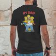 The Simpsons Cuddle Number One Dad Mens Mens Back Print T-shirt Funny Gifts