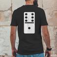 Six One Dominoes Halloween Costume Domino Game Mens Back Print T-shirt Funny Gifts