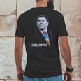 I Smell Hippies Funny Ronald Reagan Conservative Merica Usa Mens Back Print T-shirt Funny Gifts