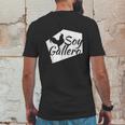 Soy Gallero Rooster Mens Back Print T-shirt Funny Gifts